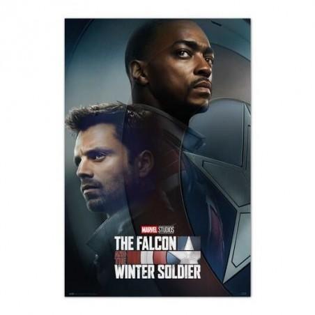 Póster Falcon y el Soldado de Invierno Marvel