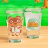 Vaso de vidrio Animal Crossing