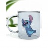Taza de Vidrio Stitch Lilo y Stitch Disney