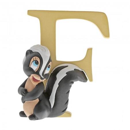 Letra F Flor Bambi Alfabeto Disney