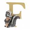 Letra F Flor Bambi Alfabeto Disney