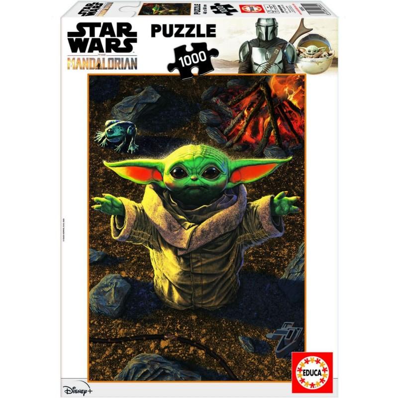 Puzzle Baby Yoda The Mandalorian Star Wars 1000 PIEZAS