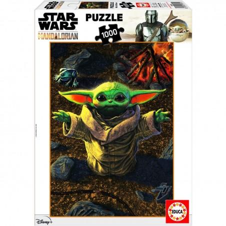 Puzzle Baby Yoda The Mandalorian Star Wars 1000 PIEZAS