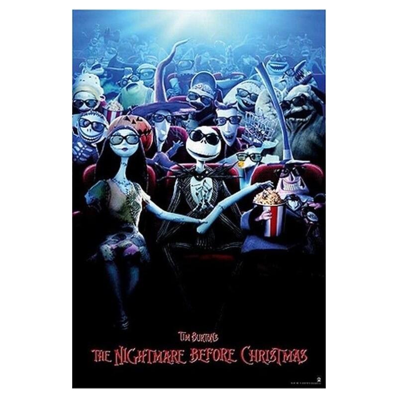 Póster Pesadilla antes Navidad Disney