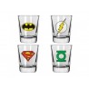 Set vasos de chupitos DC Comics