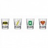 Set vasos de chupitos DC Comics