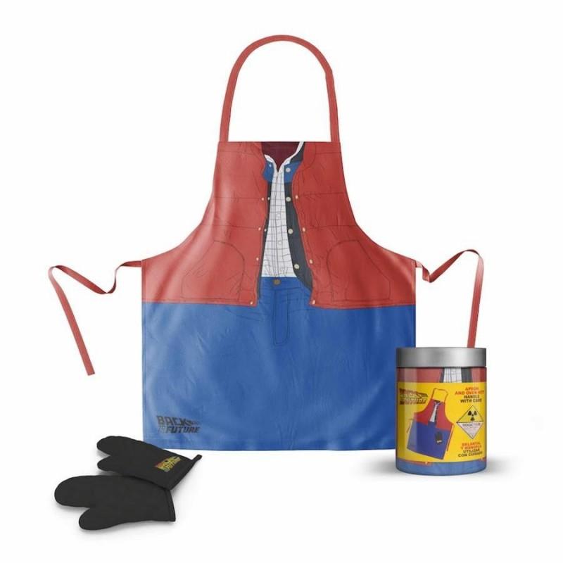 Pack de cocina de Regreso al Futuro – Marty Delantal y Manopla