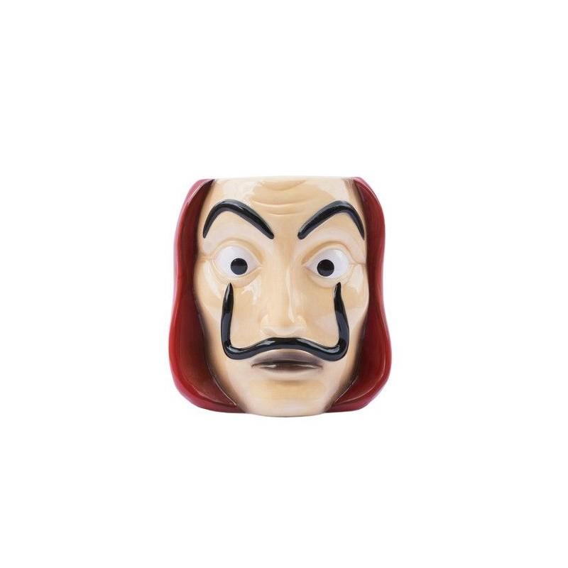 Taza 3D Máscara La Casa de Papel