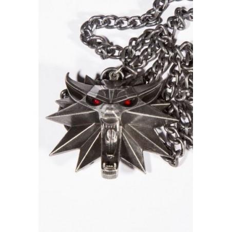 Collar con medallón con luz Witcher III Wild Hunt