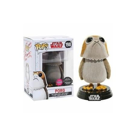 Funko POP Porg 198 Star Wars Flocked