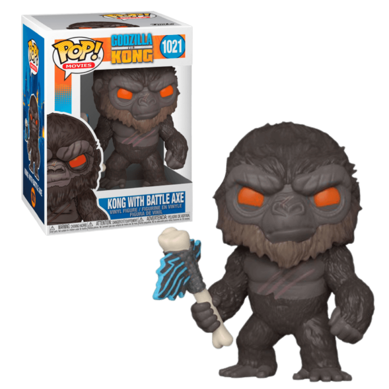 Funko POP Kong con hacha 1021 Godzilla Vs. Kong