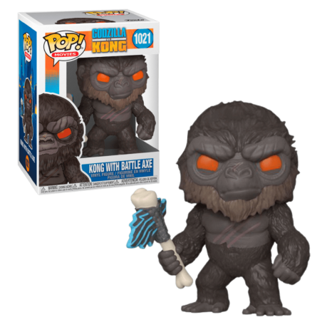Funko POP Kong con hacha 1021 Godzilla Vs. Kong