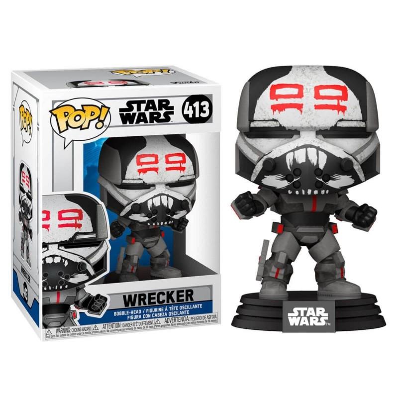 Funko POP Wars Wrecker 413 Clone Wars Star Wars
