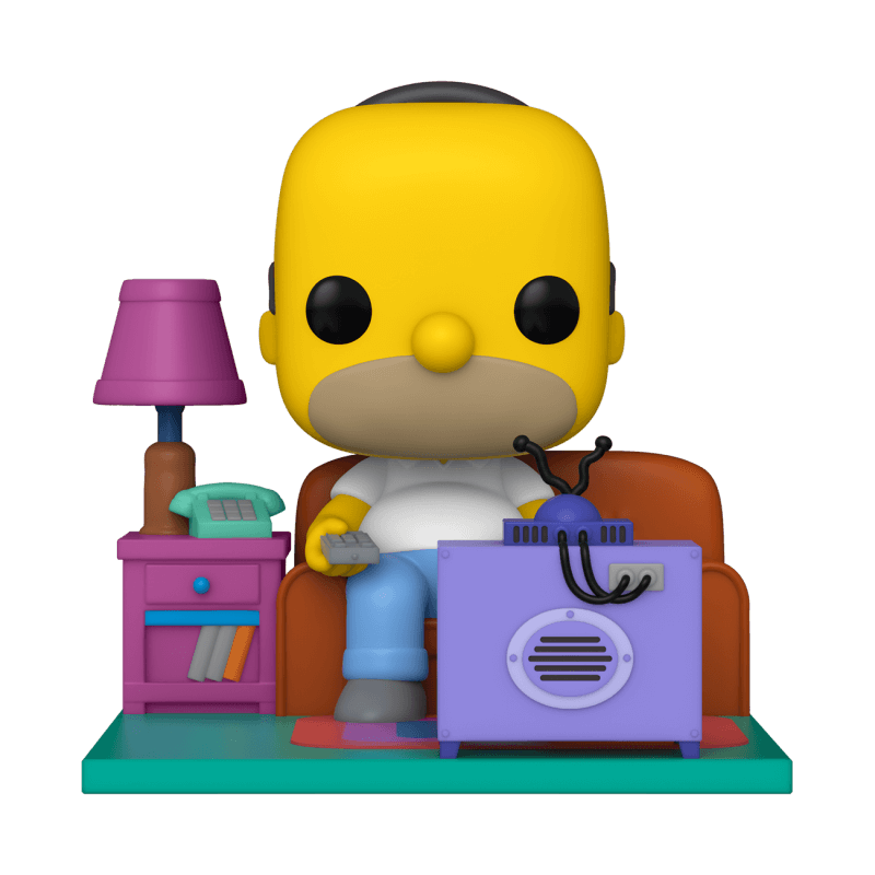 Funko POP Homer viendo la televisión Los Simpsons