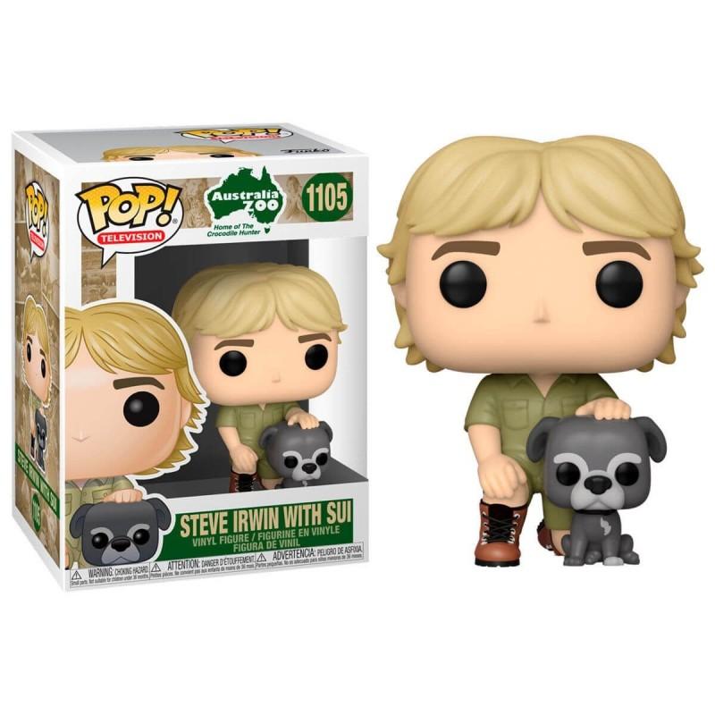 Funko POP Steve Irwin con Sui 1105 Crocodile Hunter