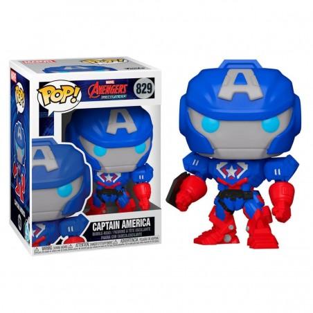Funko POP Capitán América 829 Marvel Merch