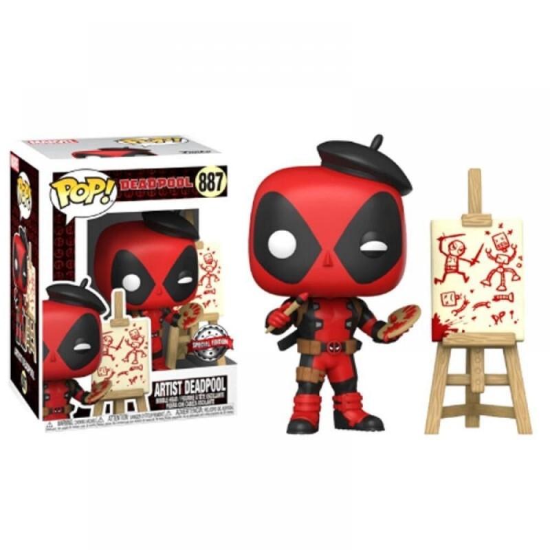 Funko POP Deadpool Artist 887 Deadpool Marvel