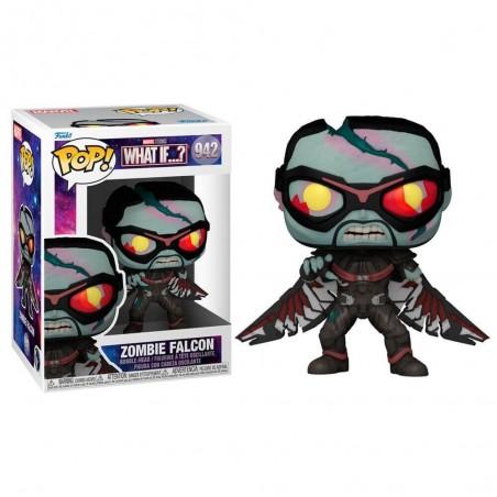 Funko POP Falcon Zombie 942 What Marvel