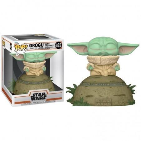 Funko POP Baby Yoda usando la fuerza 485 The Mandalorian Star Wars