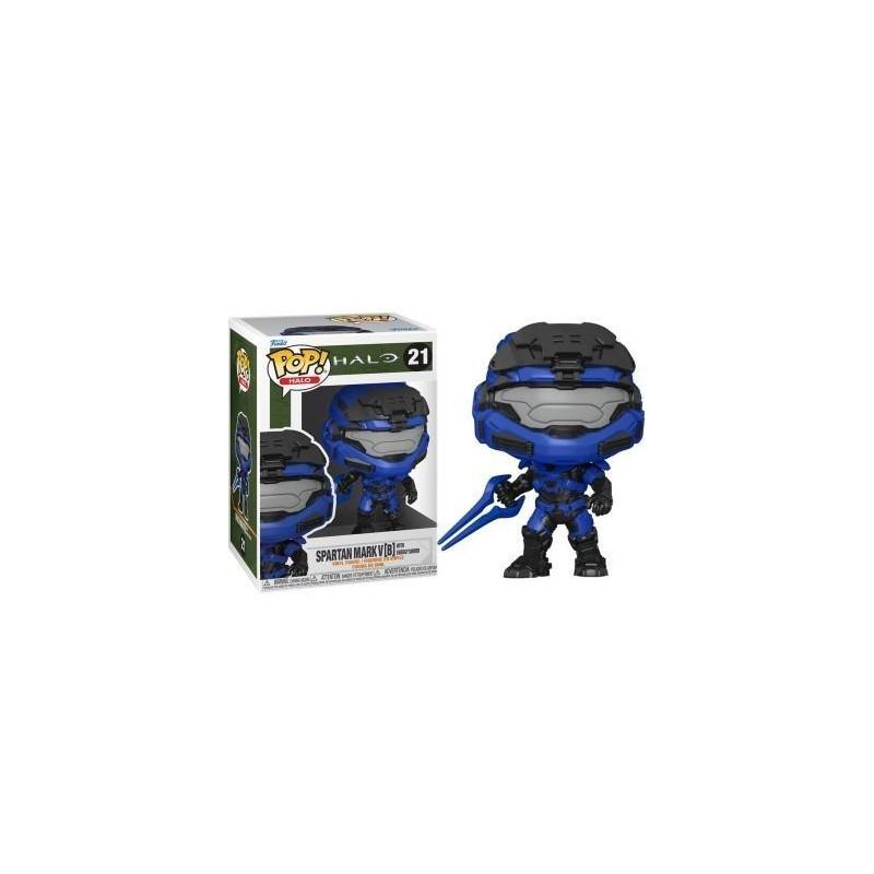 Funko POP  Mark V W/Blue Sword 21 Halo Infinite