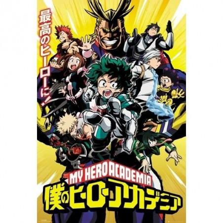 Póster My Hero Academia Temporada 1
