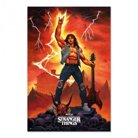 Póster Eddie Stranger Things 4