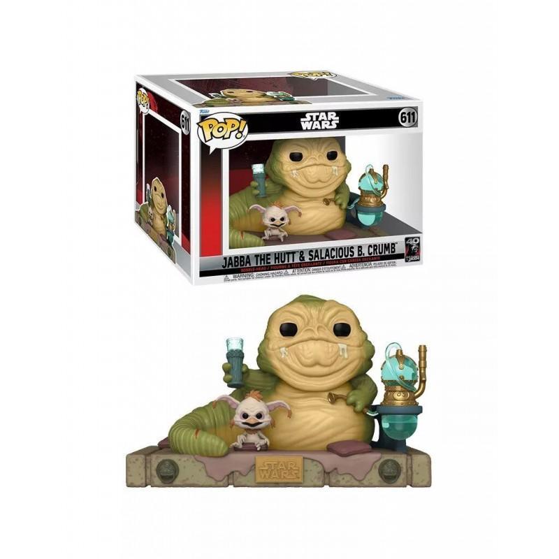 Funko POP Jabba y Salacious 611 Star Wars