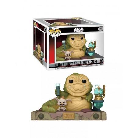 Funko POP Jabba y Salacious 611 Star Wars