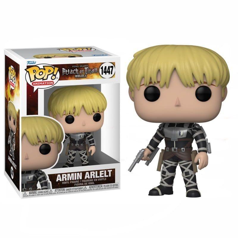 Funko POP Armin Arlert 1447 Ataque a los Titanes
