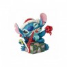 Figura Stitch con regalo de Navidad Lilo y Stitch Disney