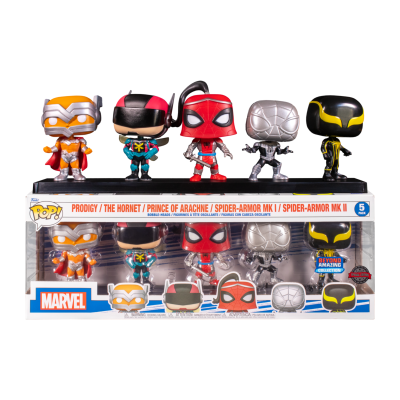 Funko POP Prodigio/ The Hornet/ princesa Arachne / Spiderman armadura MK Spiderman Armadura MK 2