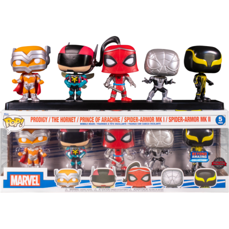 Funko POP Prodigio/ The Hornet/ princesa Arachne / Spiderman armadura MK Spiderman Armadura MK 2