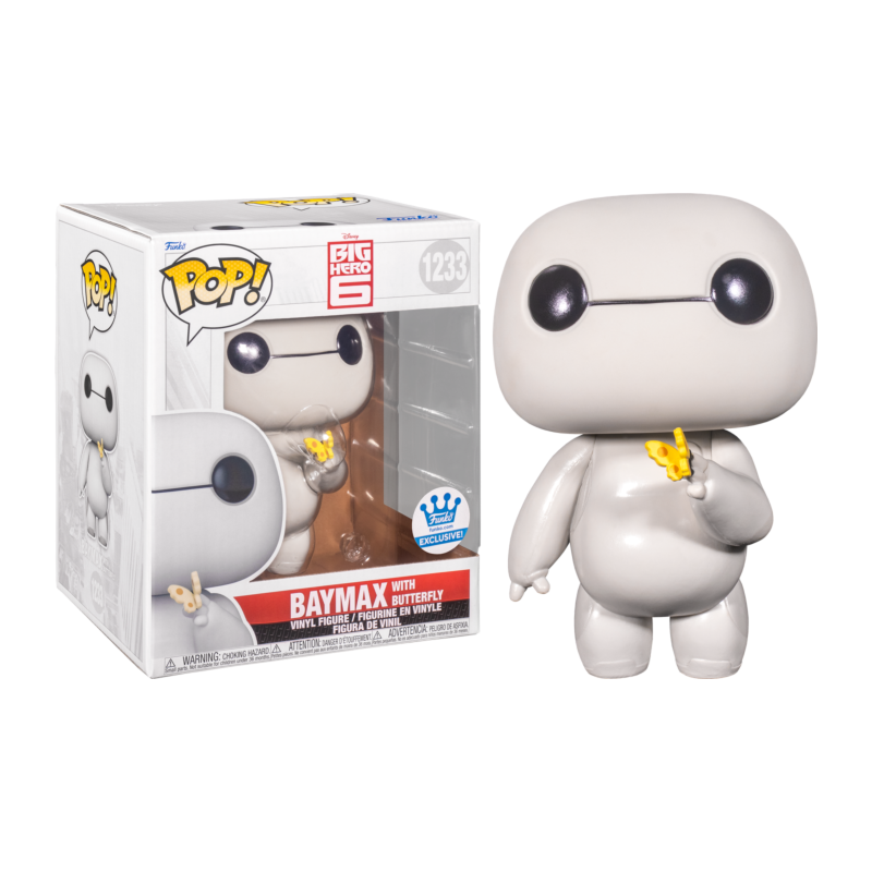 Funko POP Baymax con la mariposa 1233 Big Hero 6 Disney