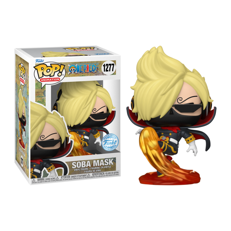 Funko POP Sanji como Soba Mask 1277 One Piece