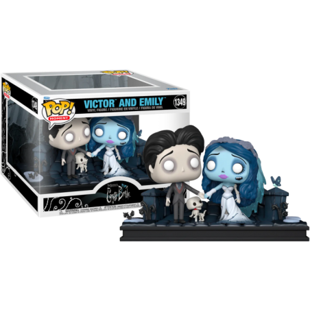 Funko POP Emily y Victor 1349 La novia cadaver Moment