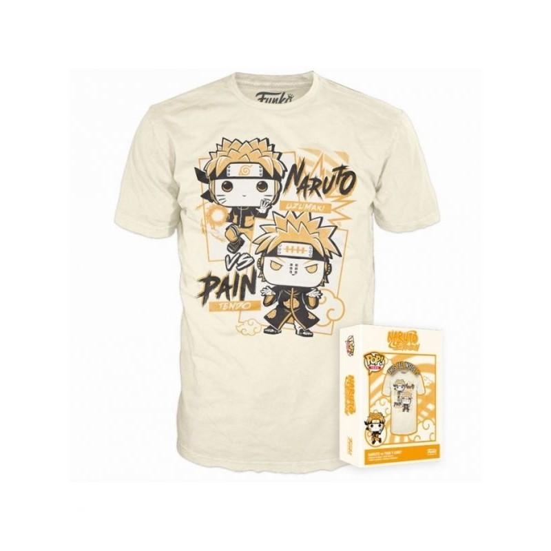 Set Camiseta Naruto V Pain Naruto Shippuden (M)