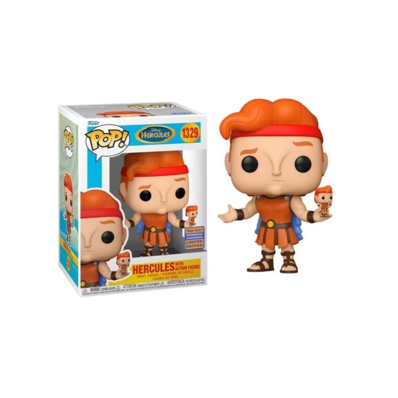 Funko POP Hércules con su figura 1329 Hércules Disney