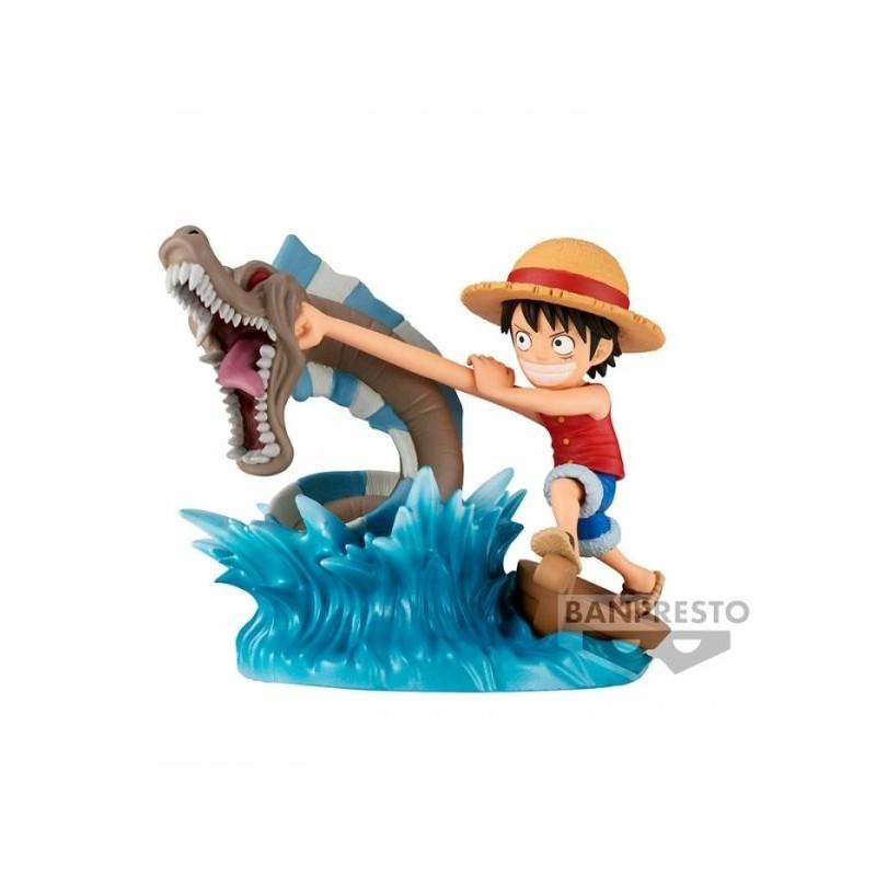 Figura Monkey Luffy VS Monstruo del Oceano One Piece Banpresto