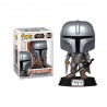 Funko POP The Mandalorian con el Sable Oscuro 663 Mandalorian Star Wars