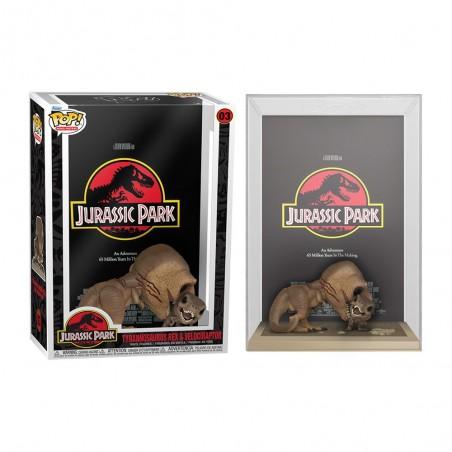 Funko POP Tyrannosaurus Rex y Velociraptor 03 Jurassic Park