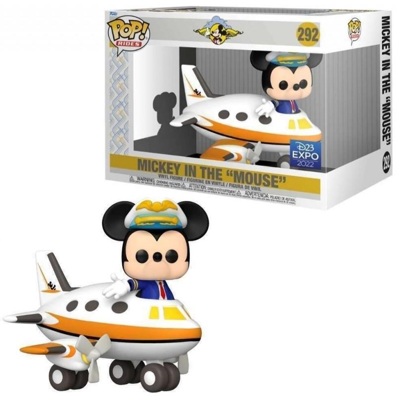 Funko POP Mickey Mouse en el avión 292 Disney Rides