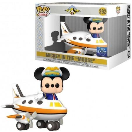 Funko POP Mickey Mouse en el avión 292 Disney Rides