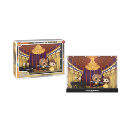 Funko POP Bella y Bestia 02 La Bella y La Bestia Disney Movie Moment