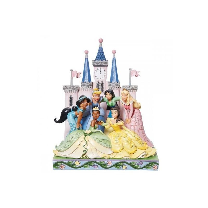 Figura Princesas con el castillo 25 cm Disney