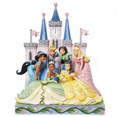 Figura Princesas con el castillo 25 cm Disney