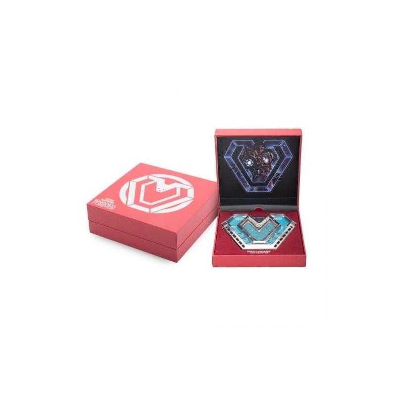 Réplica Pin Magnético IronHeart Arc Reactor Black Panther Marvel