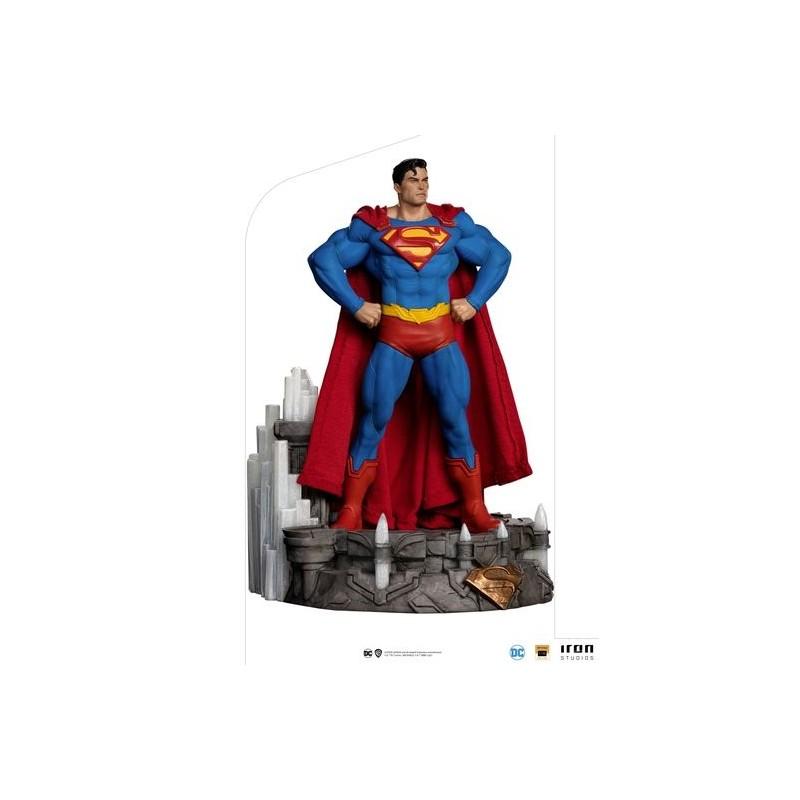 Figura Superman Unleashed Deluxe Art Escala 1/10 DC Cómics 26 cm