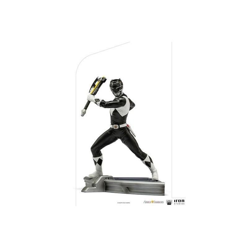 FIGURA ART SCALE POWER RANGERS RANGER NEGRO