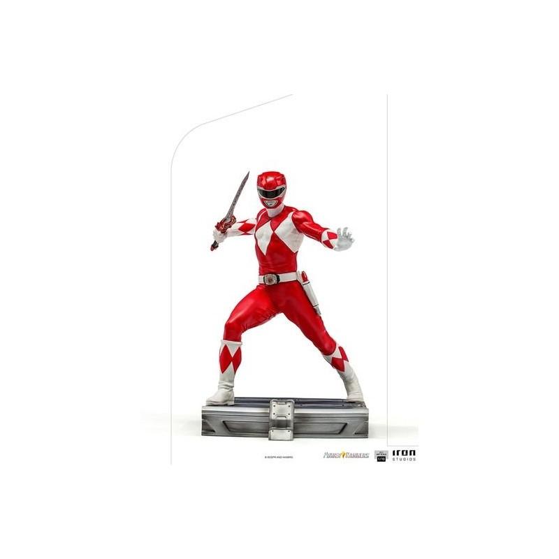 FIGURA ART SCALE POWER RANGERS RANGER ROJO