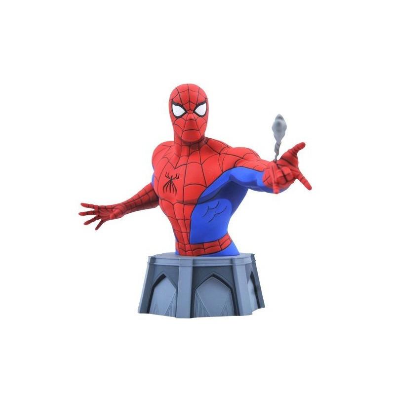 BUSTO MARVEL SPIDER-MAN ANIMADO